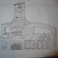 Барбекю эскиз