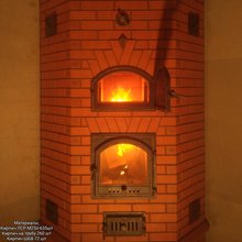 Каминопечь "соловьи"