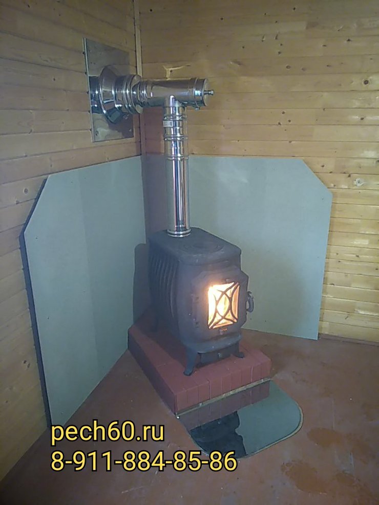 Печь-камин"Борисов ручей"